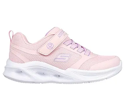 SKECHERS SCARPE SPORTIVE SOLA GLOW JR 303715L LTPK