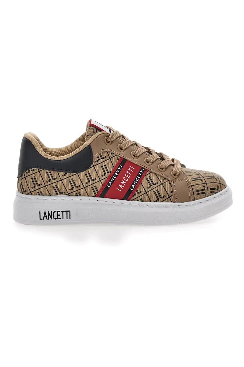 Sneakers Basse Beige Lancetti 27