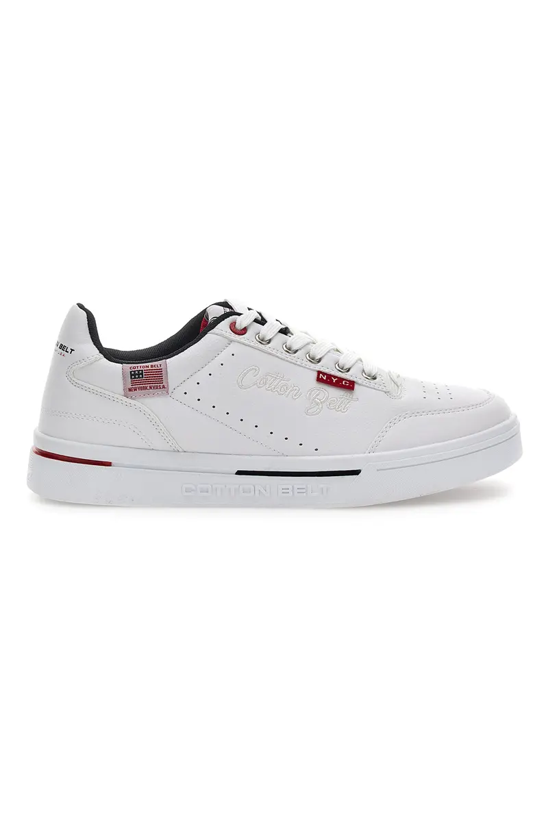 Sneakers Bianche Cotton Belt Detroit