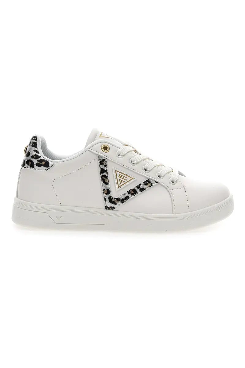 Sneakers Bianche Coveri Star Laminated