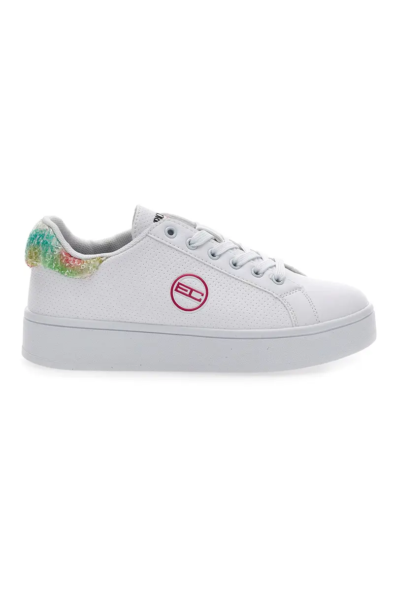 Sneakers Bianche Coveri Ulama Pailettes