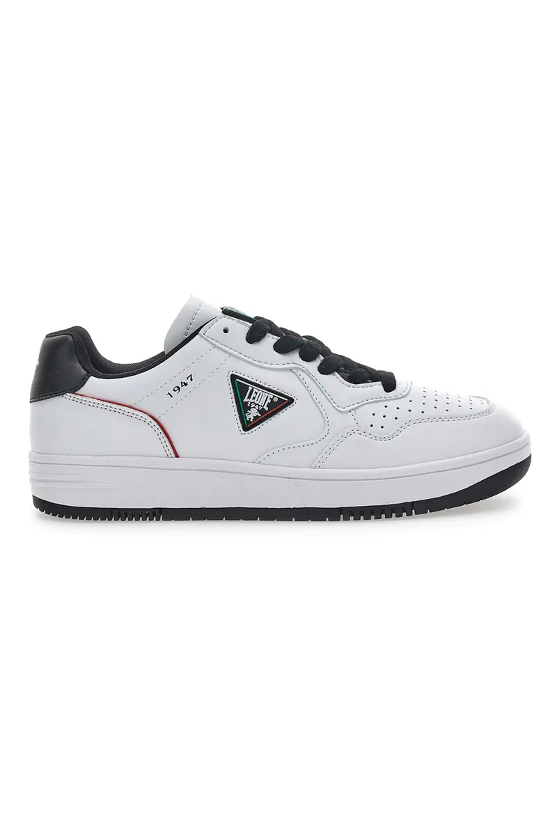 Sneakers Bianche e Nere Leone 57