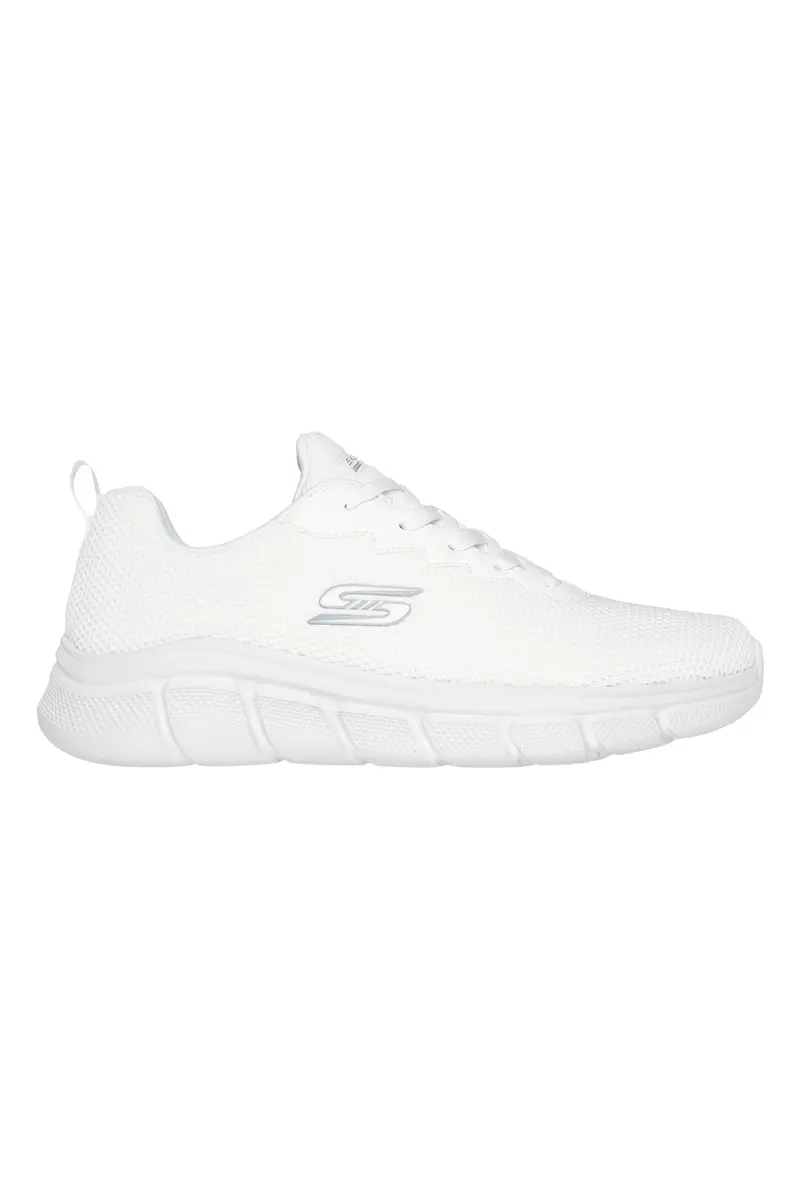 Sneakers bianche knit ammortizzate Skechers Bobs B Flex Chill Edge