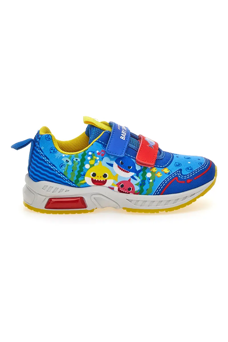 Sneakers Blu con Luci Bay Shark 7607