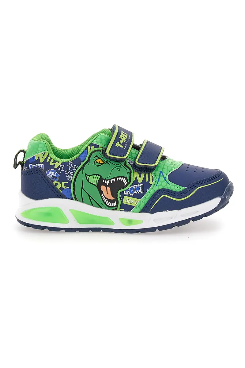 Sneakers Blu e Verdi con Luci Disney Dinosaur Disney 8020071