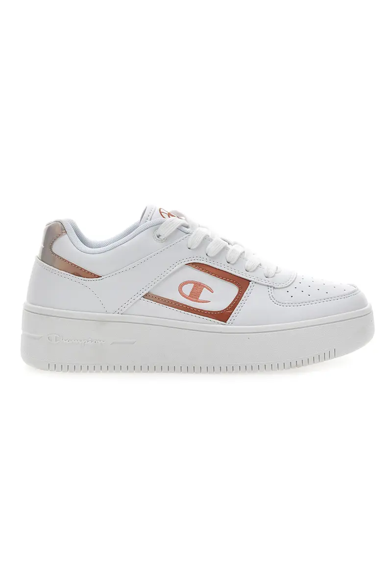 Sneakers Champion Foul Play Plat Metal Bianche