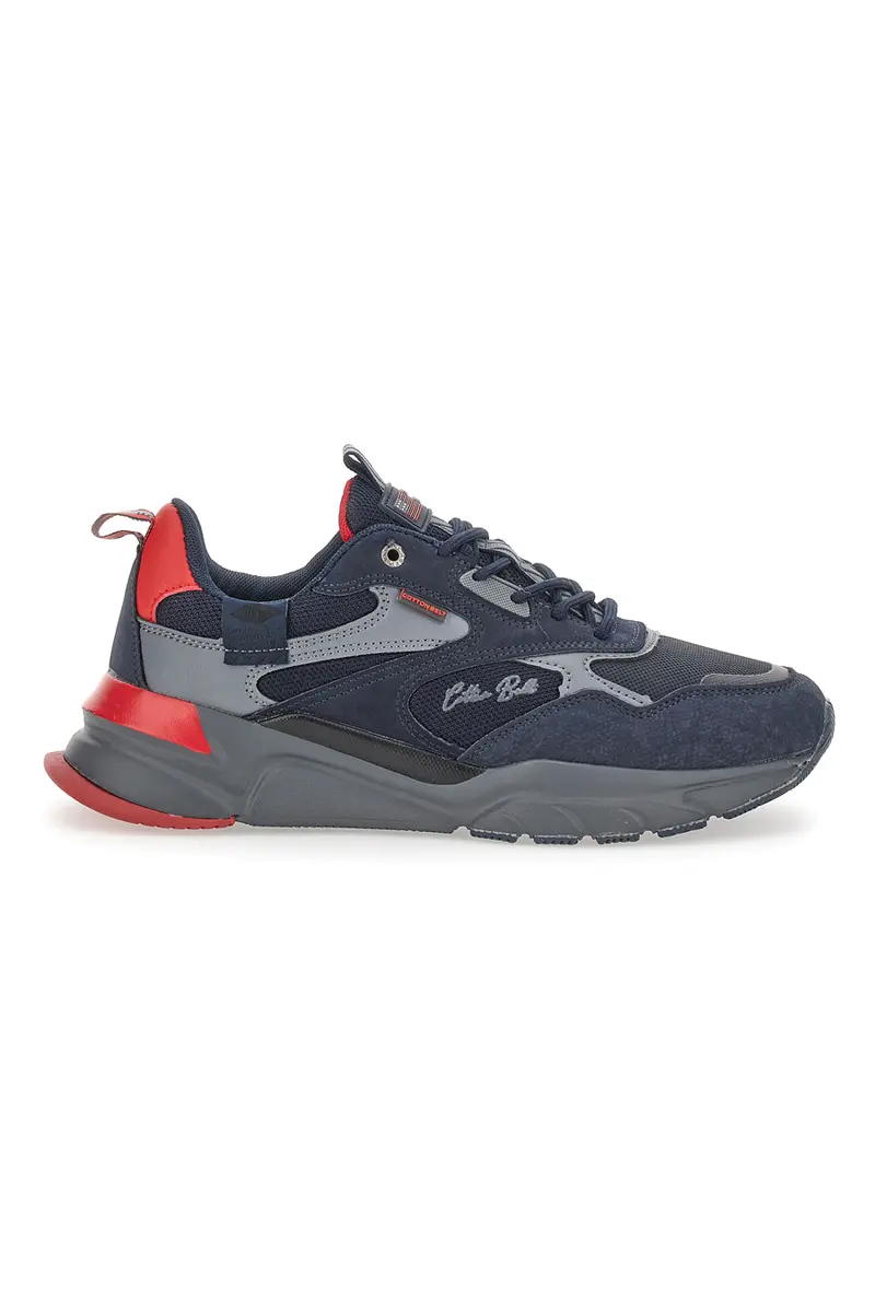 Sneakers Chunky Cotton Belt Focus Blu