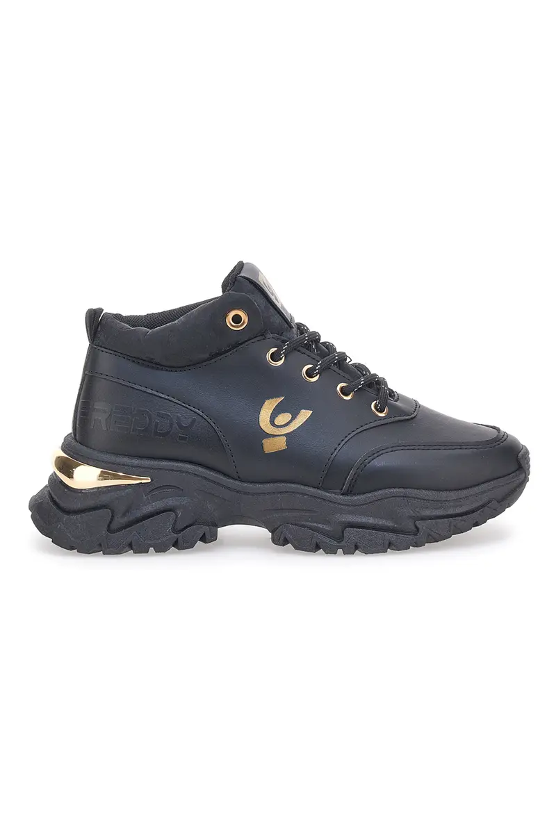 Sneakers Chunky Nere Freddy 7565 Nero