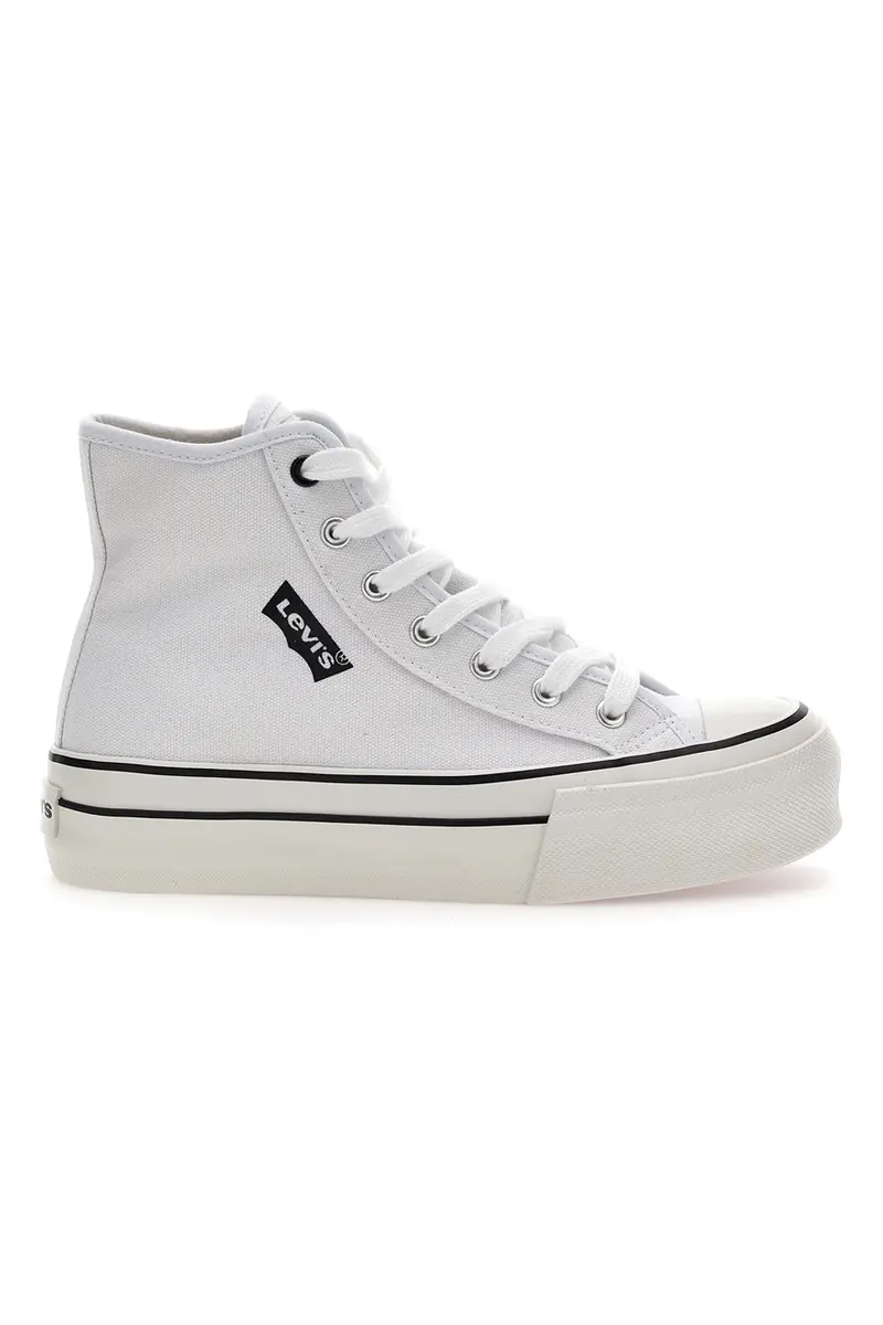 Sneakers con Flatform Bianche Levi's 021