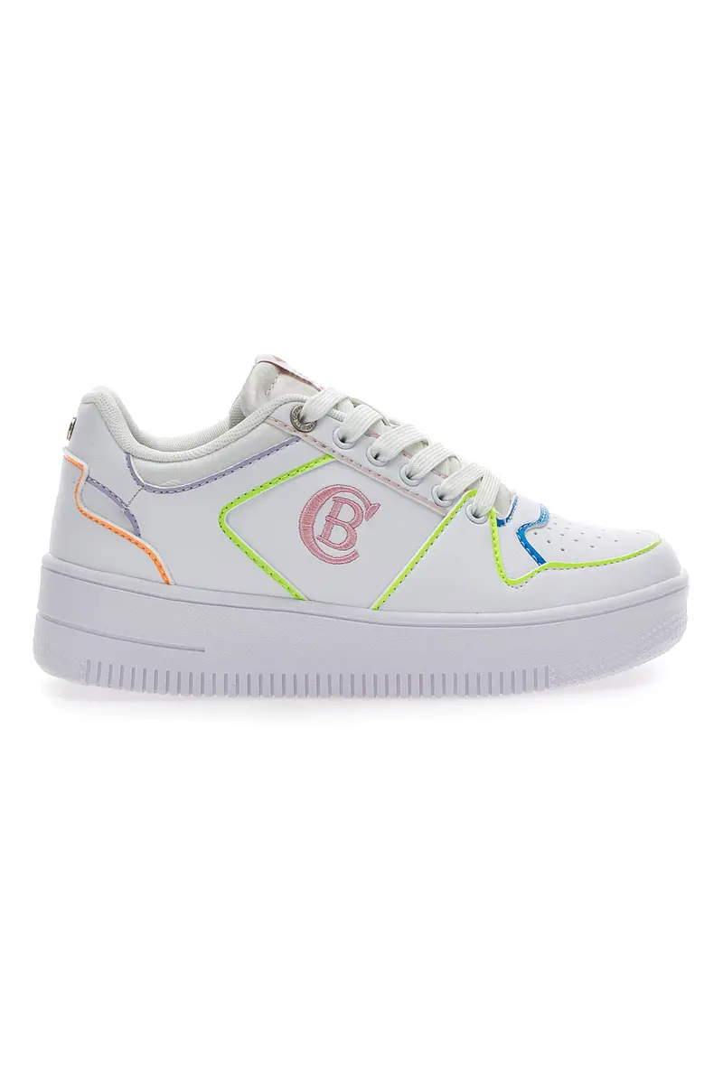 Sneakers Cotton Belt Axel Pu Bianche