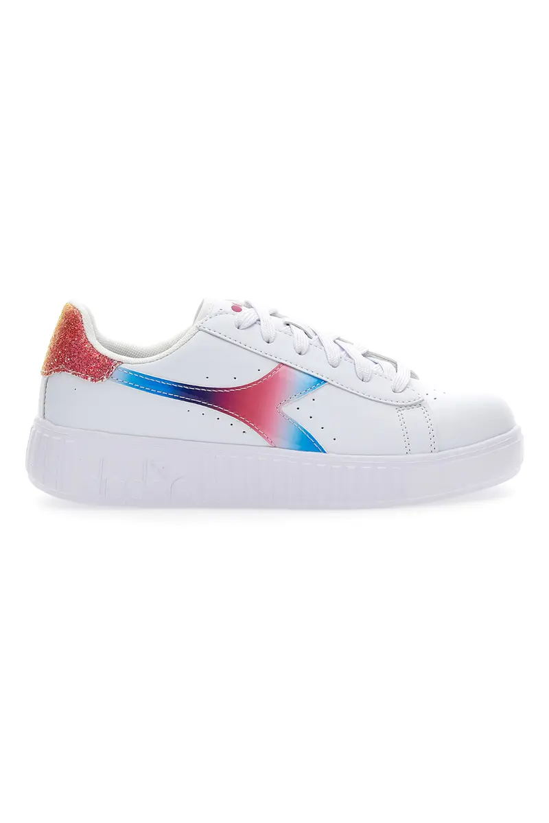 Sneakers Diadora Game Step Bloom GS Bianche