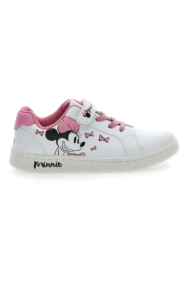 Sneakers Disney Minnie 3010522 Bianche e Rosa