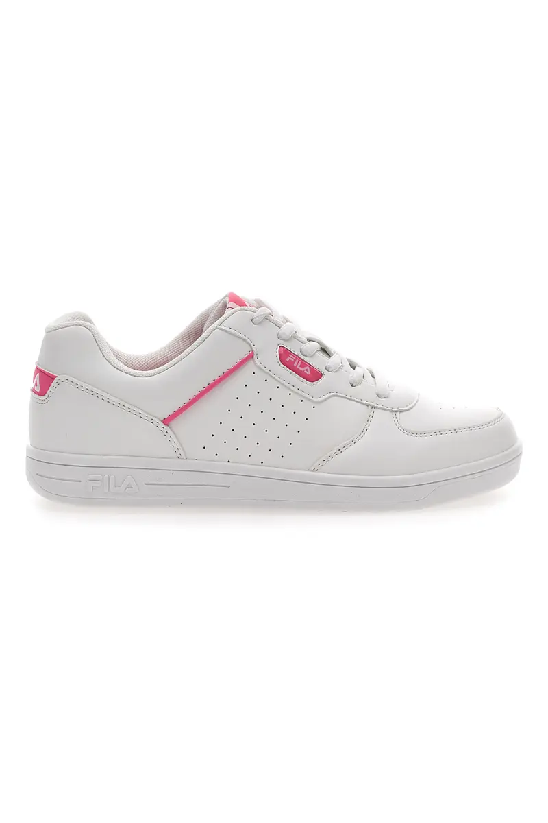 Sneakers Fila Court Teens Bianche e Rosa