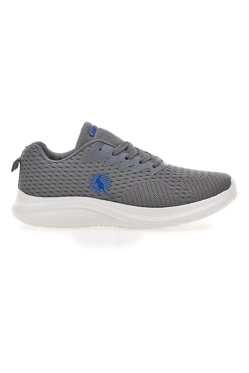 Sneakers Grigie con Lacci e Memory System Canguro CA292