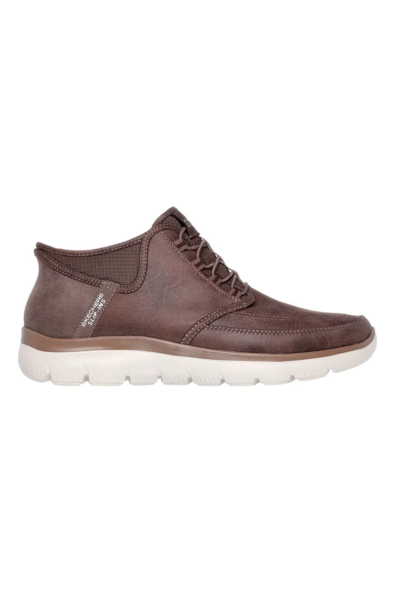 Sneakers marroni slip-on leggere Skechers SUMMITS SIEGUL