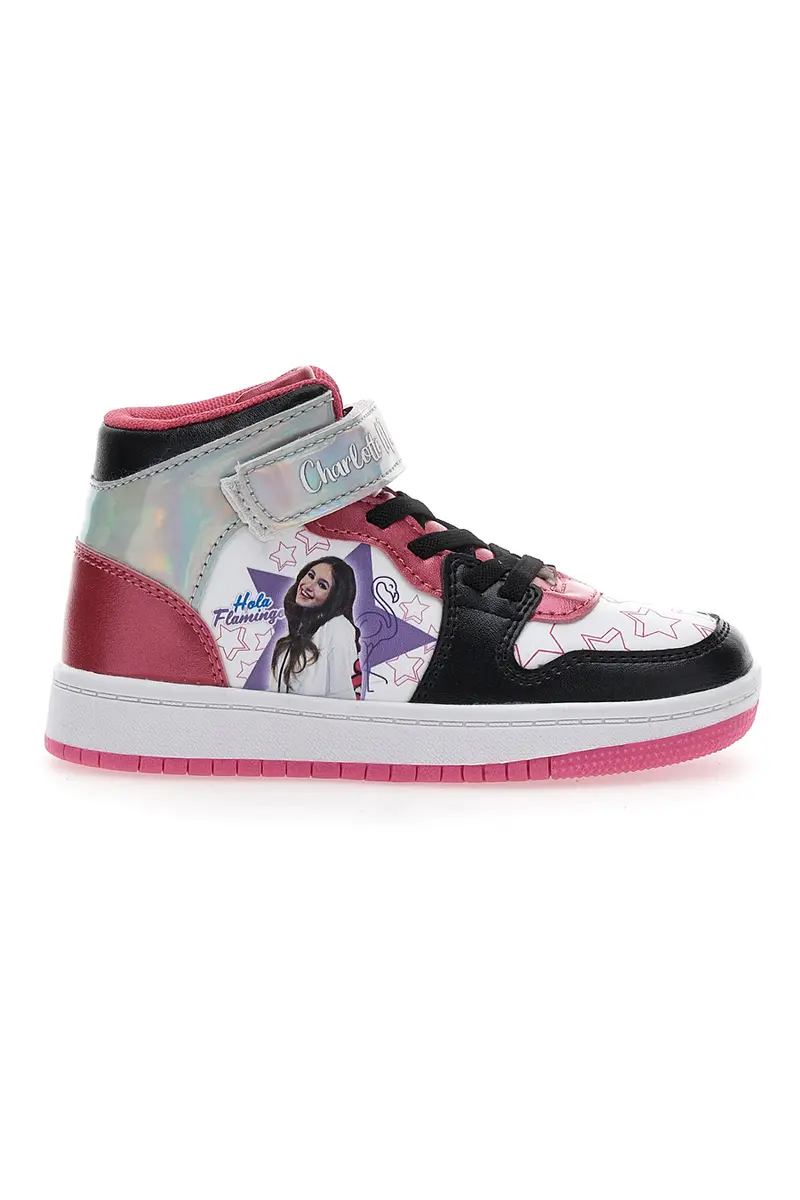 Sneakers Mid-Cut Charlotte 6705 Bianche