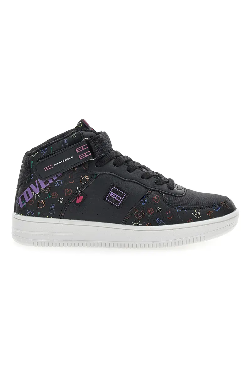 Sneakers Mid Cut Coveri Force Nere