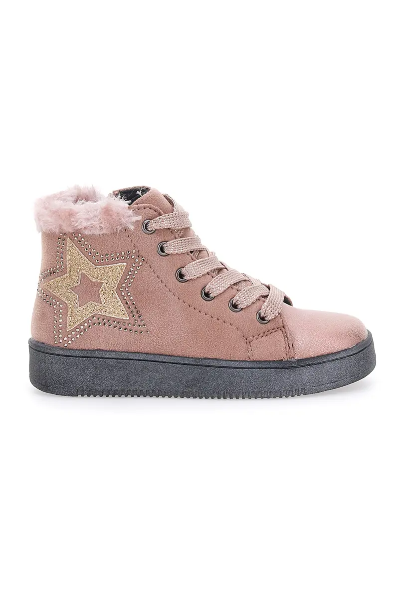 Sneakers Mid Cut Rosa Grazie 14220