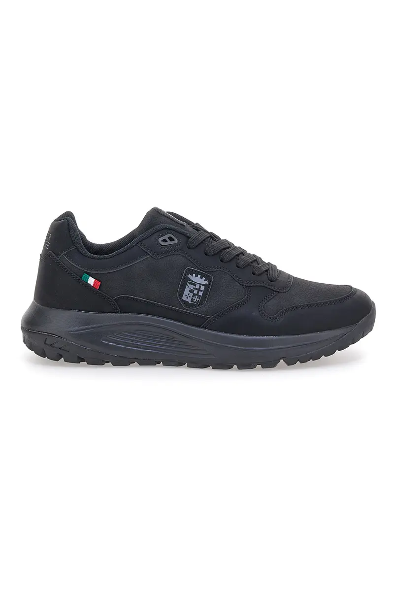 Sneakers nere con dettagli tricolore Marina Militare MM2309