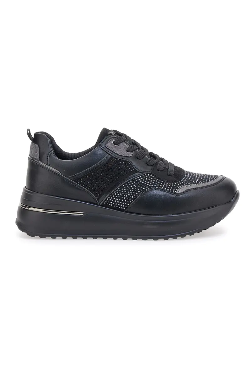 Sneakers Nere con Strass Inblu IN397014