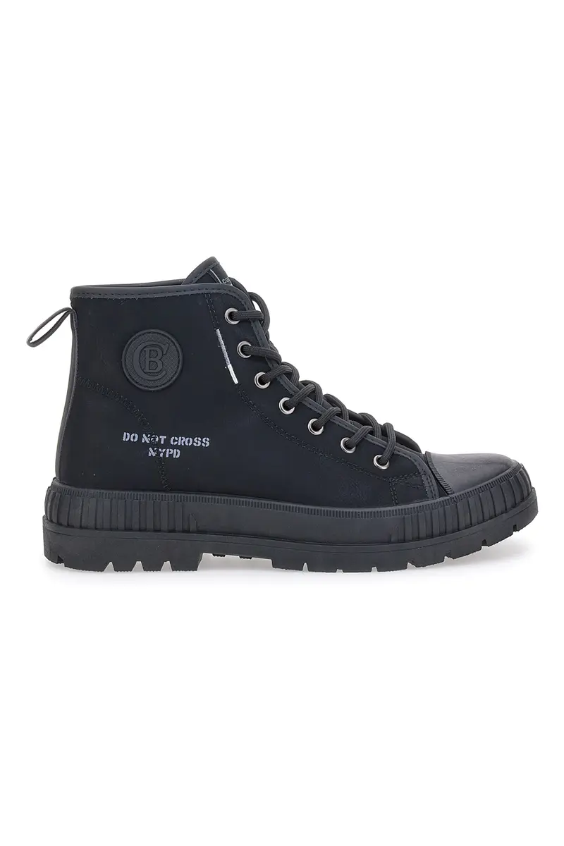 Sneakers nere mid-cut con lacci COTTON BELT AMM421A32