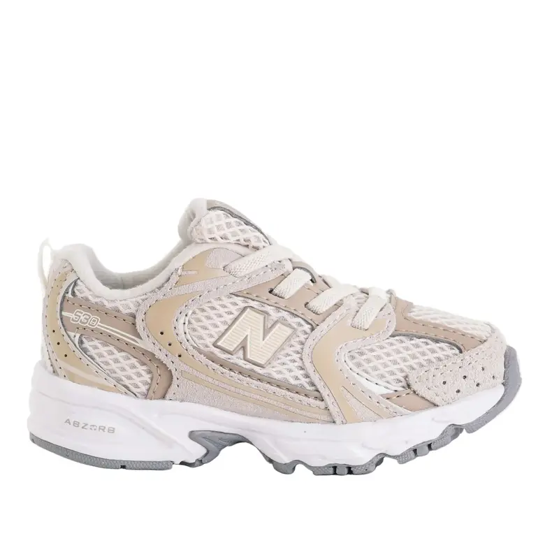 SNEAKERS NEW BALANCE 530 BUNGEE LACE INFANT AVORIO BAMBINI