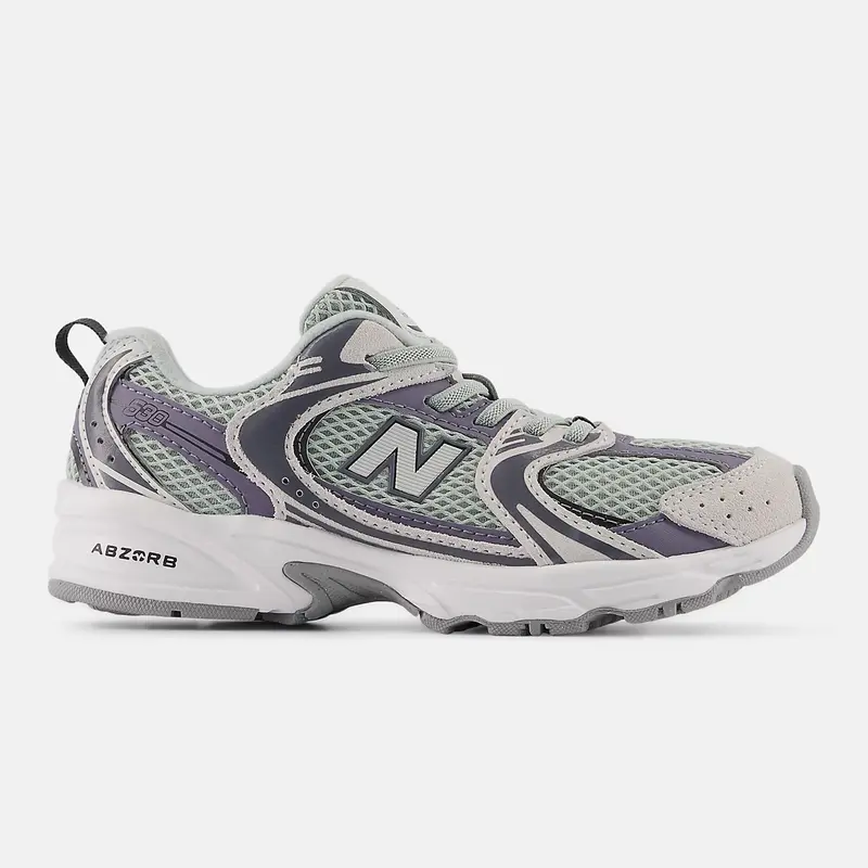 SNEAKERS NEW BALANCE 530 LILLA E NEPTUNE GREY BAMBINI E RAGAZZI