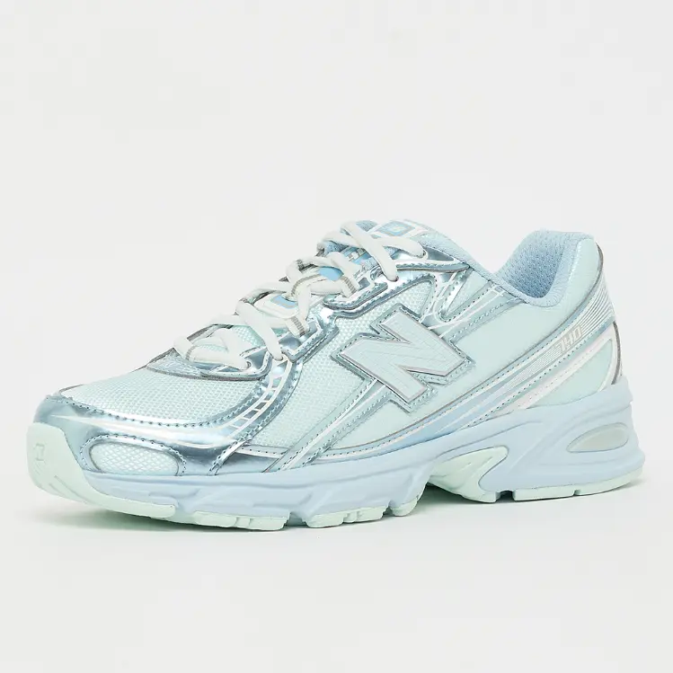 SNEAKERS NEW BALANCE 740 JUNIOR AZZURRO BAMBINI E RAGAZZI