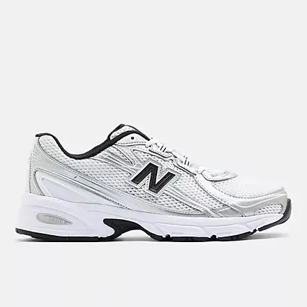 SNEAKERS NEW BALANCE 740 U740NW2 UOMO RETRO RUNNING BIANCO E BLU