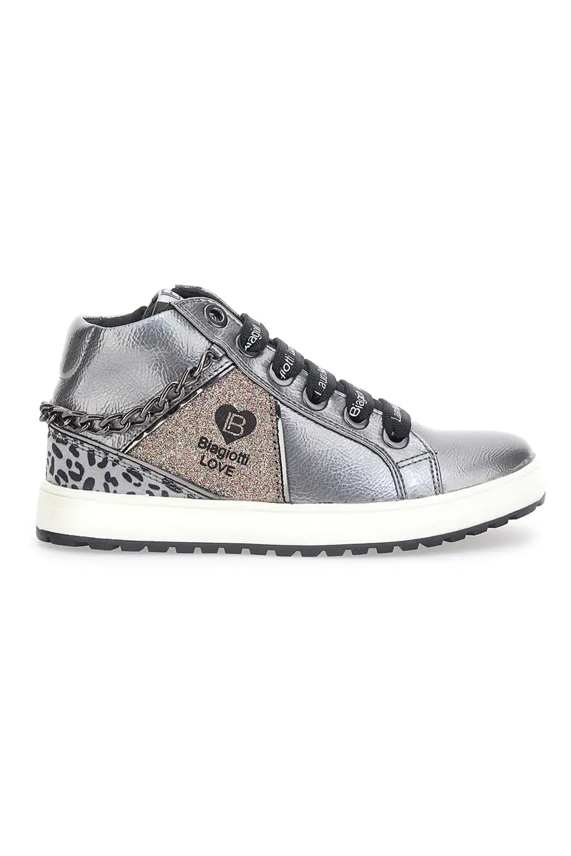 Sneakers Piombo con catenella Laura Biagiotti 13927