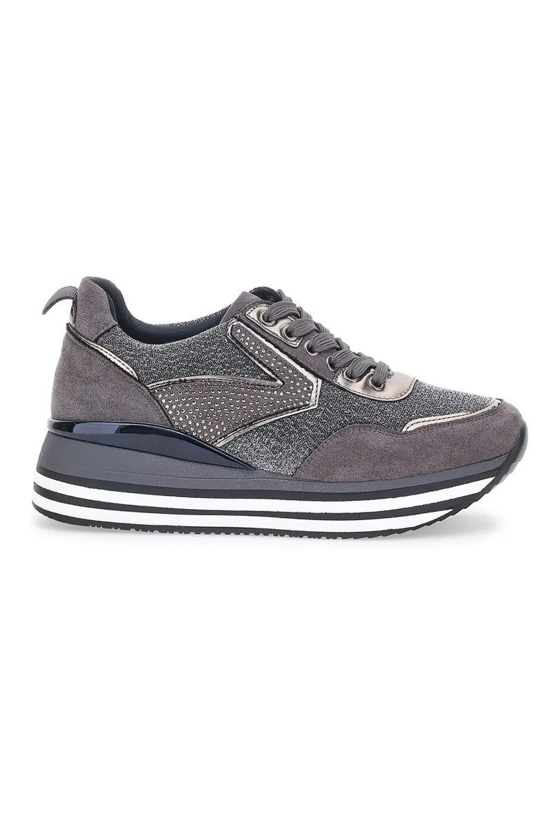 Sneakers Platform The First 1506030 Grigie