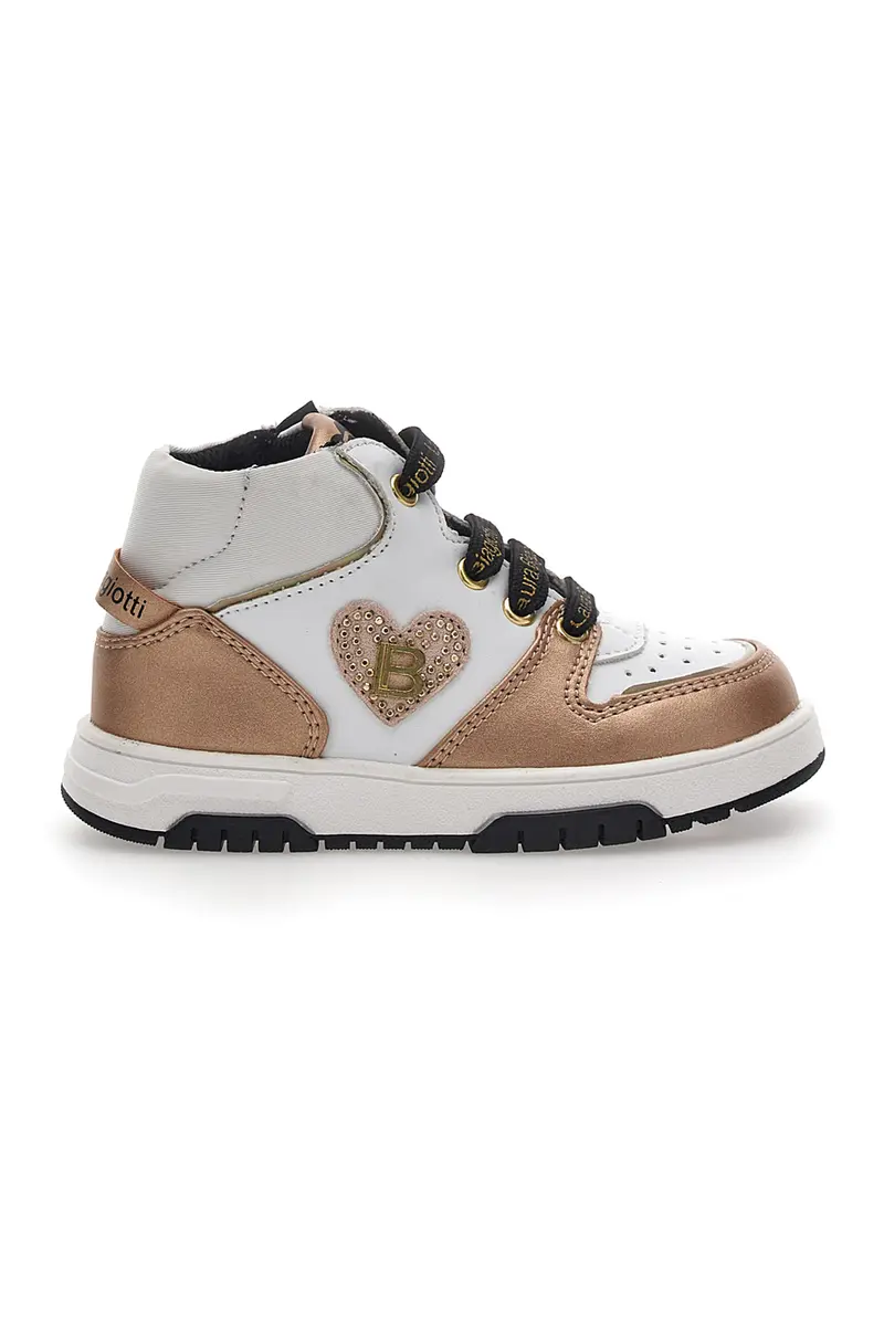 Sneakers Primi Passi Bianche/Rosa Laura Biagiotti 8820