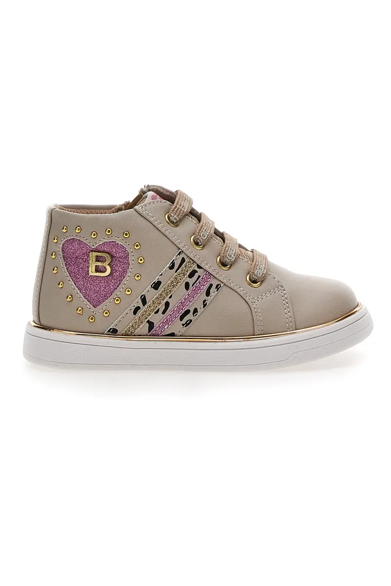Sneakers Primi Passi Mid-Cut Beige Laura Biagiotti 8801