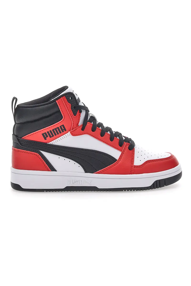 Sneakers Puma Rebound V6 Bianche/Rosse