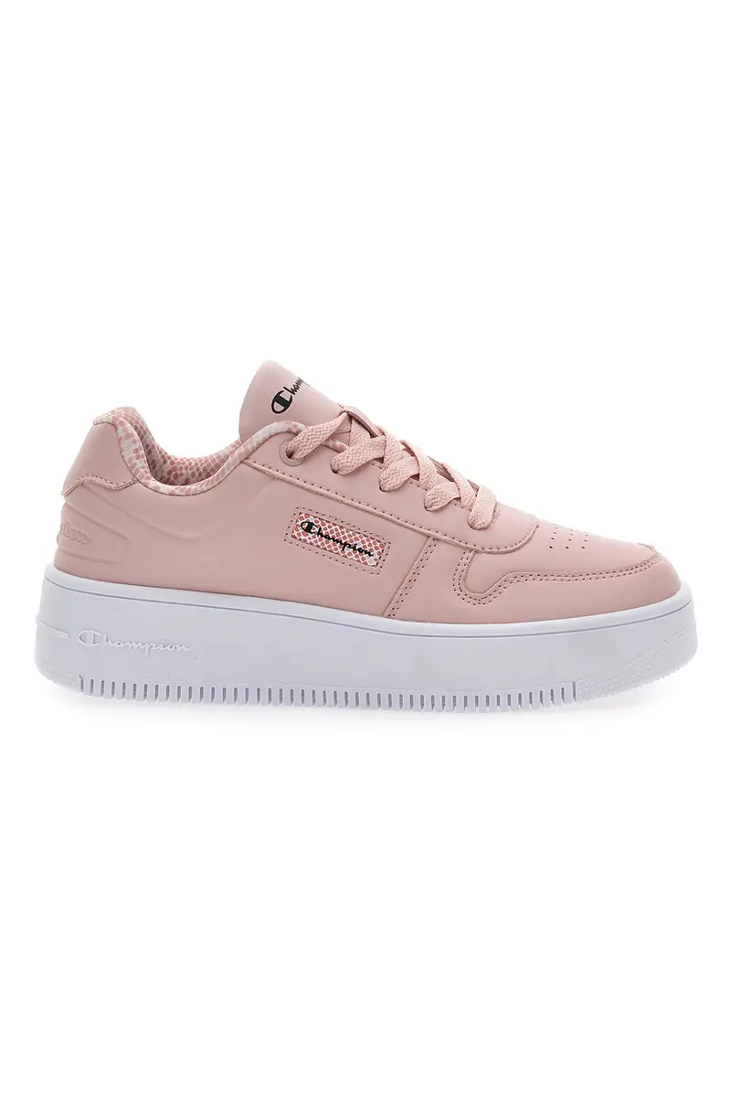 Sneakers Rosa Con Flatform Champion Rebound Platform G Gs