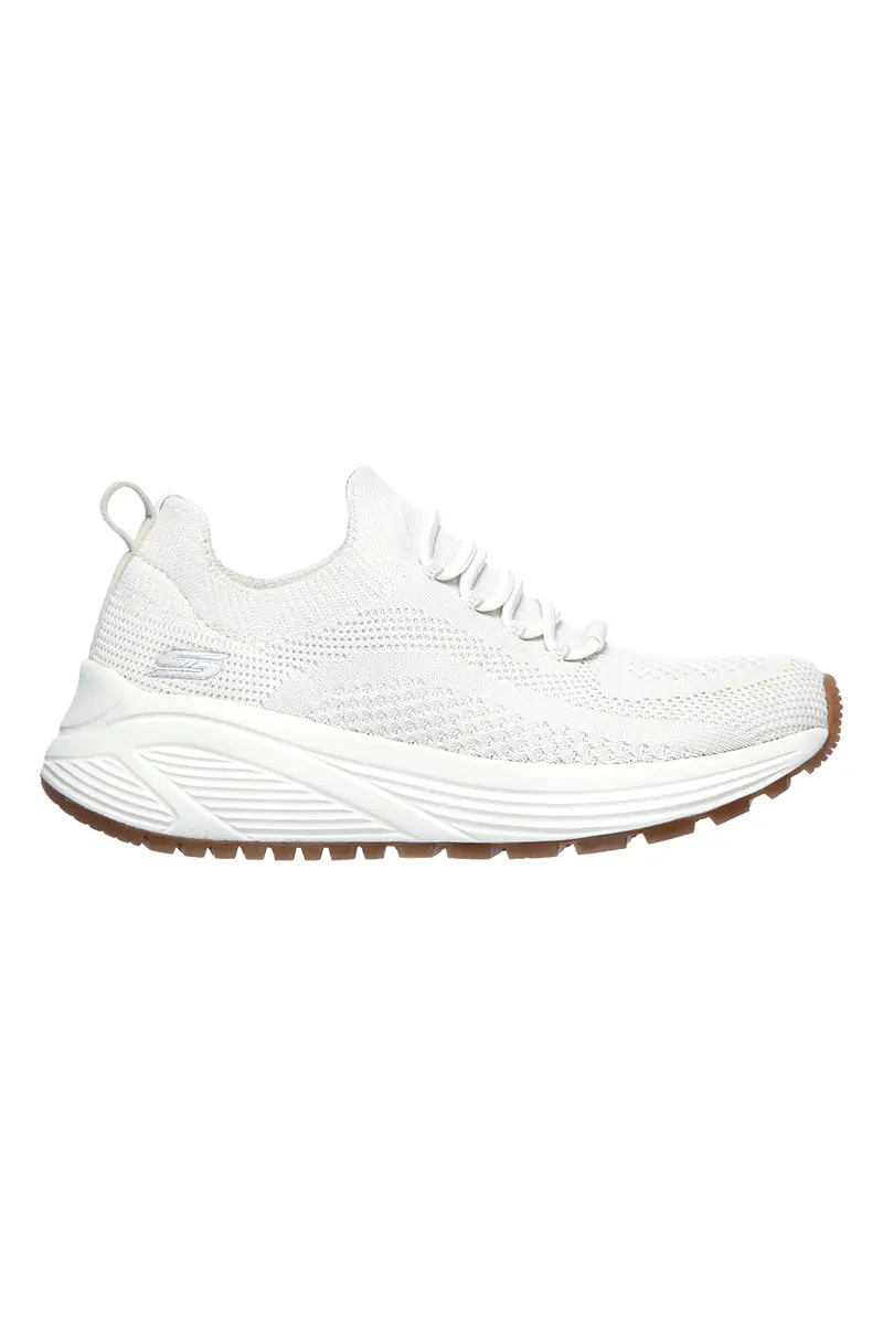 Sneakers Slip-On Bianche con Tomaia a Calzino Skechers BOBS Sport Sparrow 2.0 - Allegiance Crew