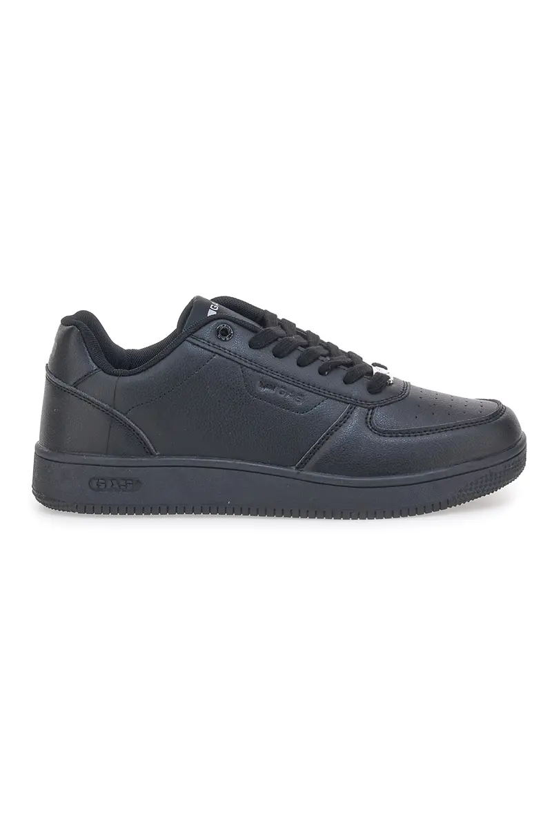 Sneakers total black in materiale sintetico Gas Kevin Ltx