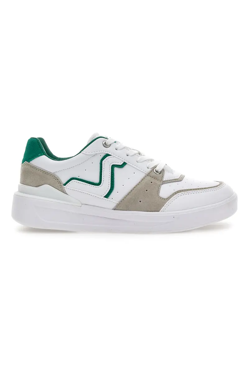 Sneakers Vintage Soprani Couture Janus Low Mix Bianche