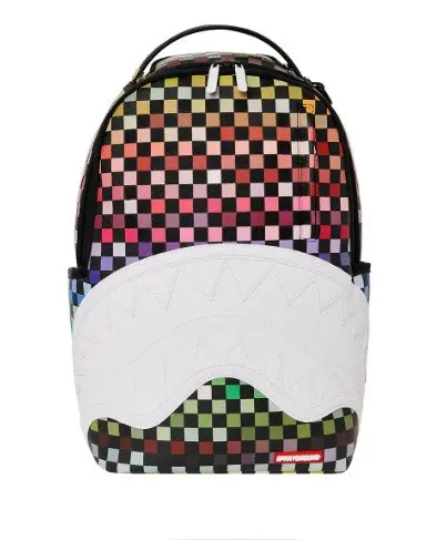 SPRAYGROUND CALM CHECK COLORS DLXSV BACKPACK B4824
