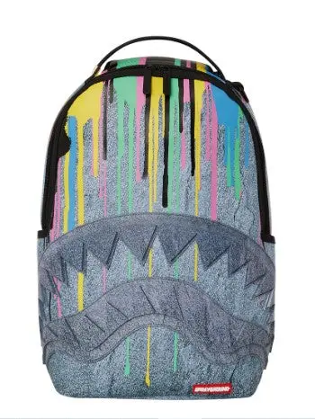 SPRAYGROUND DRIPPY STONE SHARK DLXV BACKPACK B4802