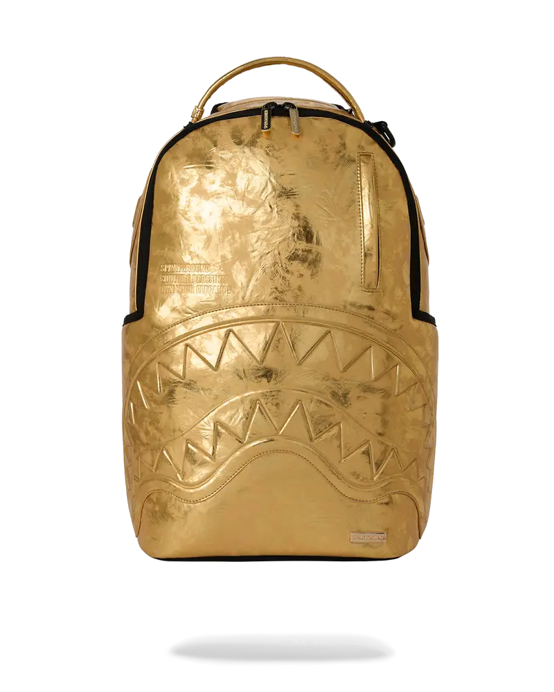 SPRAYGROUND GOLD WEATHERED ZAINO B8150