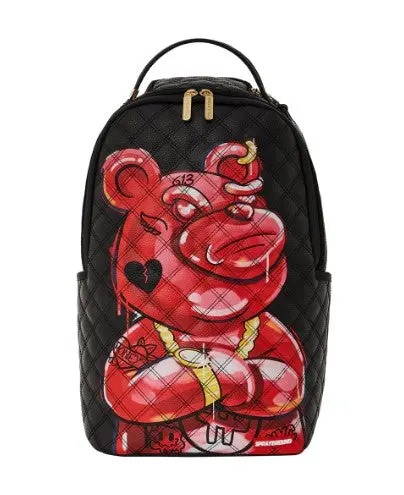 SPRAYGROUND HAND PAINTED DIABLO BEAR BACKPACK B5462