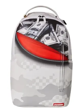 SPRAYGROUND MONEY STASH FLAP DLXSV BACKPACK B5396