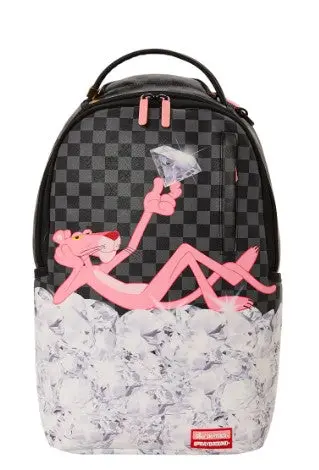SPRAYGROUND PINK PANTHERS STACKED DIAMONDS BACKPACK B5406