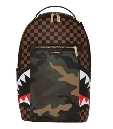 SPRAYGROUND SIP CAMO ACCENT DLXSV BACKPACK B5061