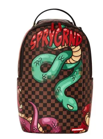 SPRAYGROUND STREET ART SNAKE SIP BACKPACK B4792