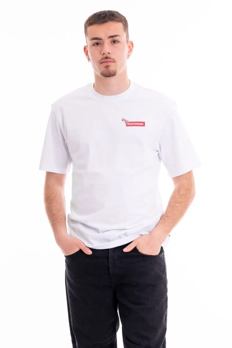 SPRAYGROUND T-SHIRT Uomo 311WHT