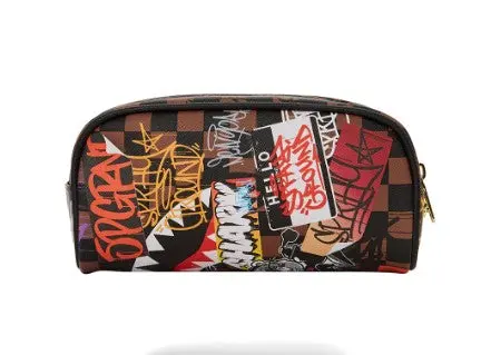 SPRAYGROUND TAGGED UP SIP PENSIL CASE B5563