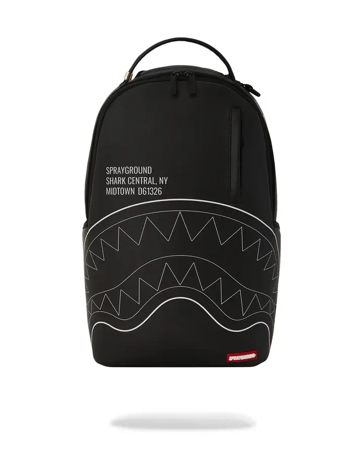 SPRAYGROUND ZAINO SHARK CENTRAL CON LOGO ICONICO B6366