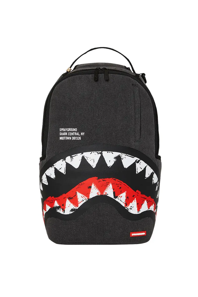 SPRAYGROUND ZAINO SHARK CENTRAL PAINTED B7165